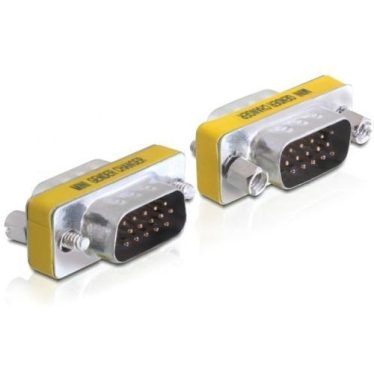 DeLock Adapter Gender Changer VGA male-male