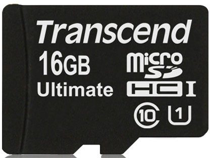 Transcend 16GB microSDHC Class10 UHS-1 MLC 600X adapter nélkül Transcend 16GB microSDHC Class10 UHS-1 MLC 600X adapter nélkül