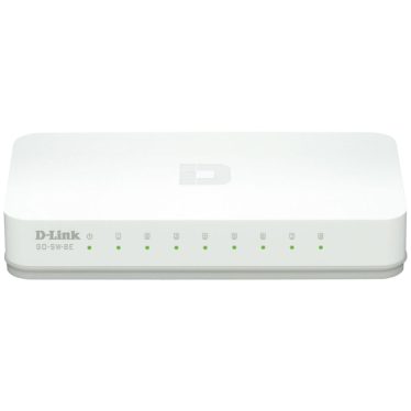D-Link GO-SW-8E 8-Port Fast Ethernet Easy Desktop Switch