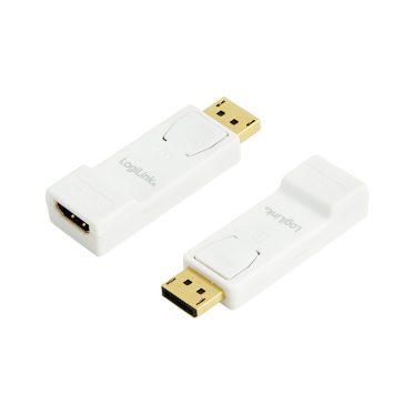 Logilink CV0057 DisplayPort - HDMI adapter White