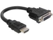   DeLock HDMI male > DVI-I (Dual Link) (24+1) female 20cm Adapter