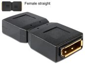   DeLock Adapter Displayport 1.1 female > Displayport female Gender Changer
