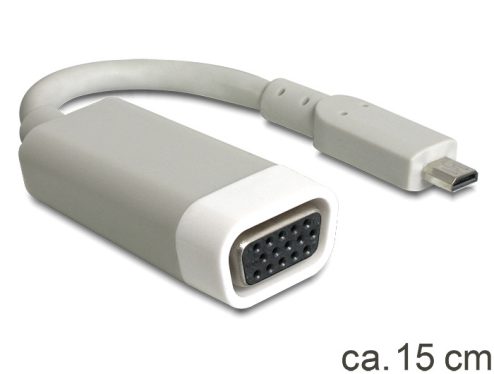 DeLock Adapter HDMI Micro-D male > VGA female