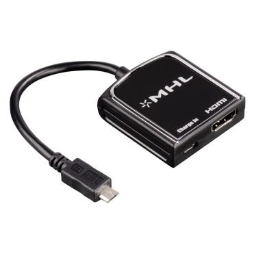 Hama MHL-Adapter (Mobile High-Definition Link) Black Hama MHL-Adapter (Mobile High-Definition Link) Black