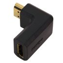 Logilink AH0005 HDMI with 90° angle adapter Black